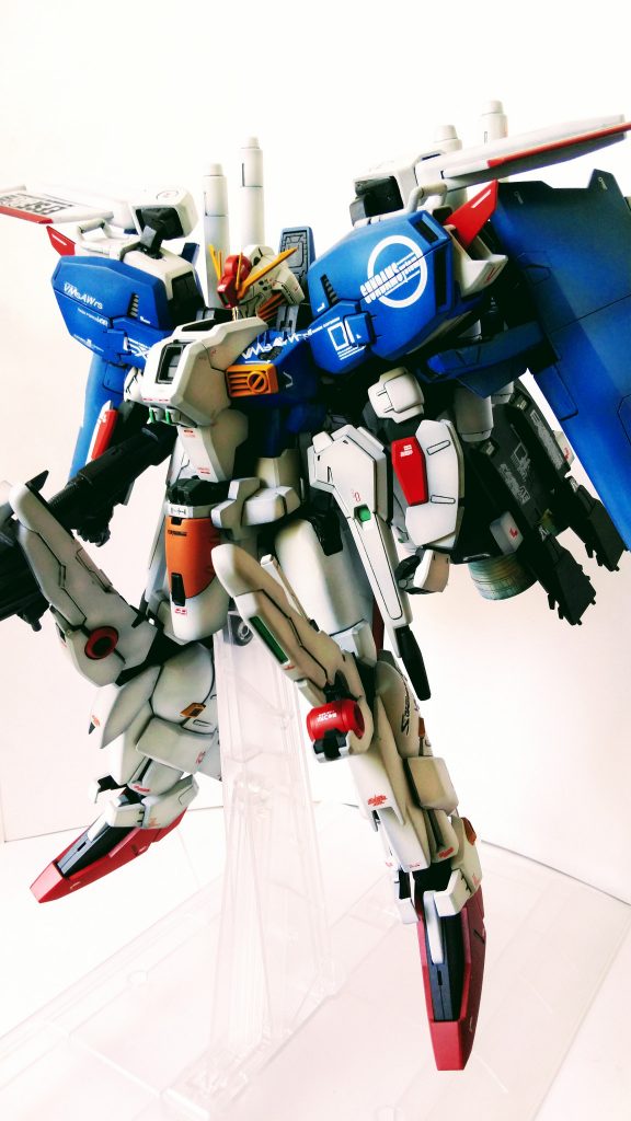 胸部、肩の面出しを中心的に太腿は5mm延長して、色はタスクフォースカラーにしました。  