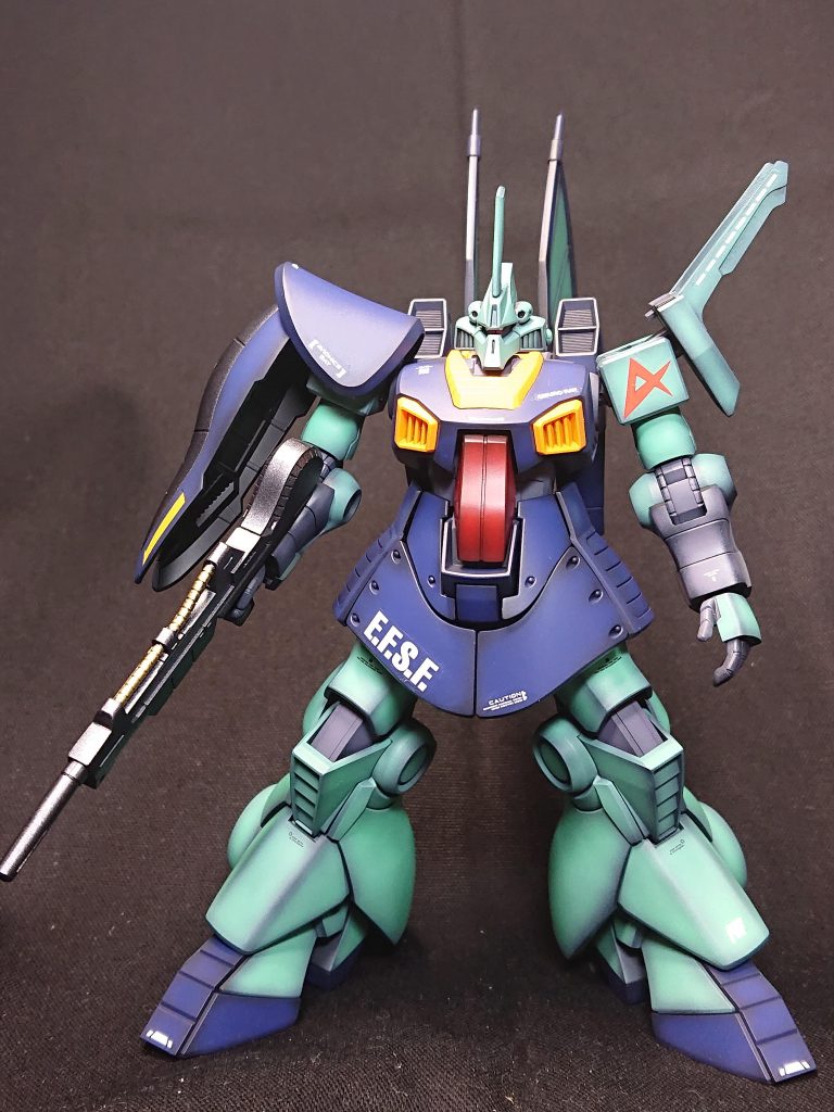 ティターンズブルーなかなか良い色 