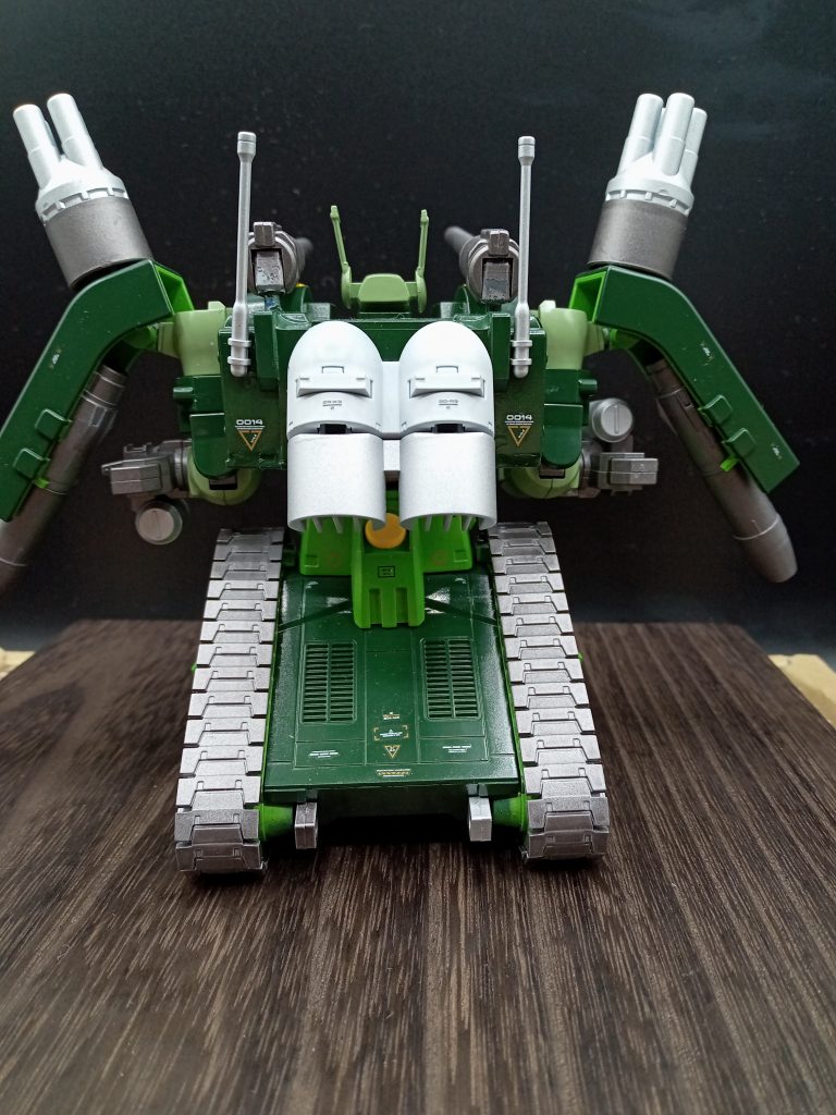 「Ｔ作戦」試作１号機長距離戦MSティエタンク–5枚目/制作者：雪下にんじん