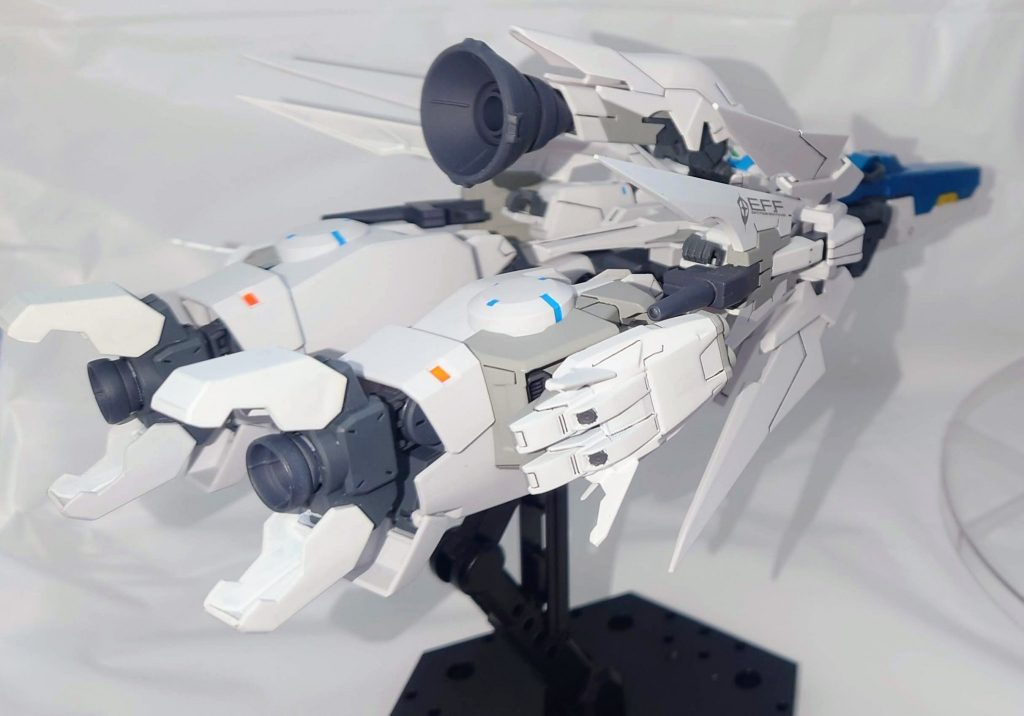 バーニアの追加や大型化をさせることによって加速力を大幅に上げる事に成功旋回性能の低下が問題視されたがウィングも追加したことによりどうにか及第点に到達している