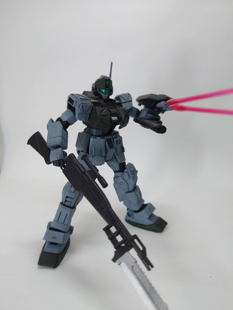 色味に関しては、劇場版パトレイバー2のイングラムを参考にしています。 ご覧頂きありがとうございました。