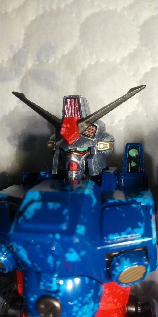 顔のラップ塗装もかなり上手く行きました。