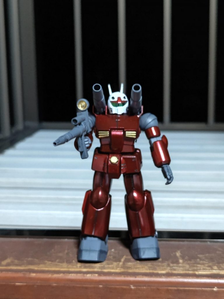 ガンキャノン先日のですね全体的に地味になっちゃった