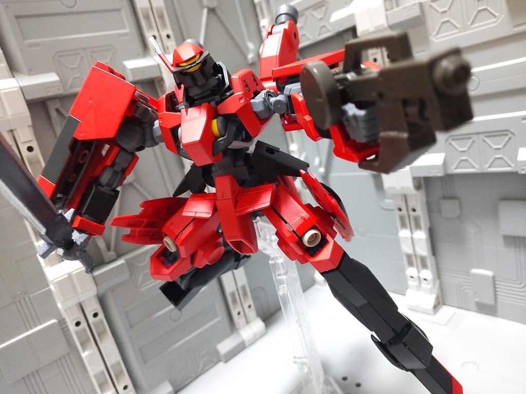 ショートライフルで牽制