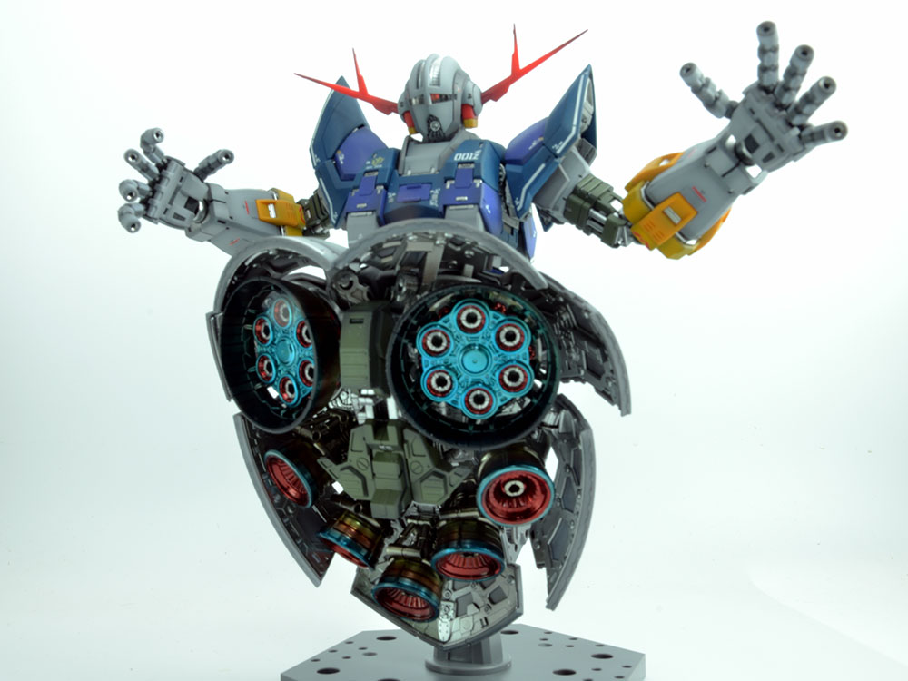 RG ジオング｜rans46さんのガンプラ作品｜GUNSTA（ガンスタ）