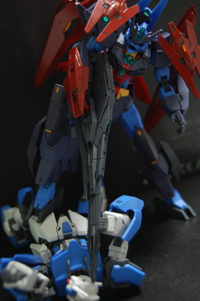 前回作ったEGストライクと。