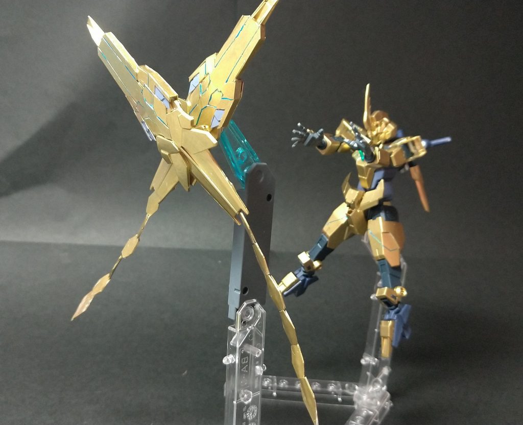 ナラティブを守ったアームドアーマー防御風に。