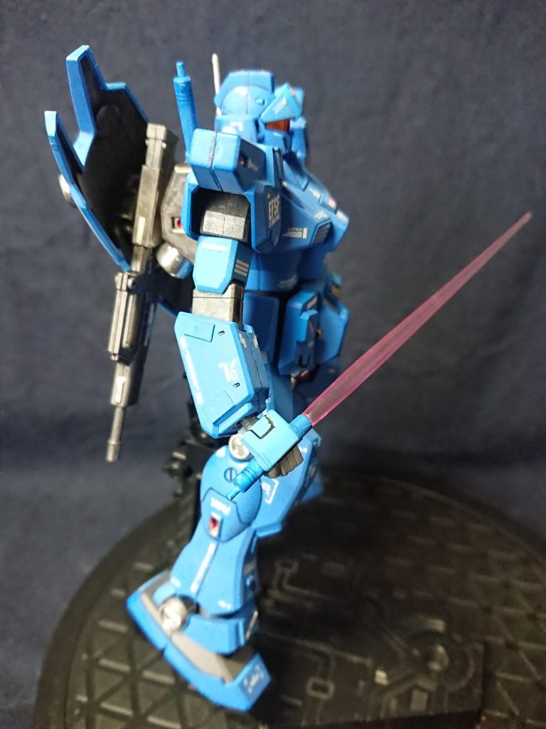 スレッガー・ロウ中尉乗機 HGUC 1/144 ジム・カスタム–4枚目/制作者:HH