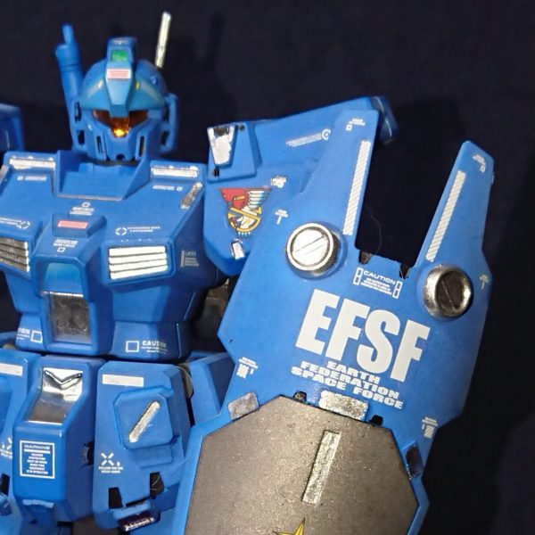 スレッガー・ロウ中尉乗機 HGUC 1/144 ジム・カスタム