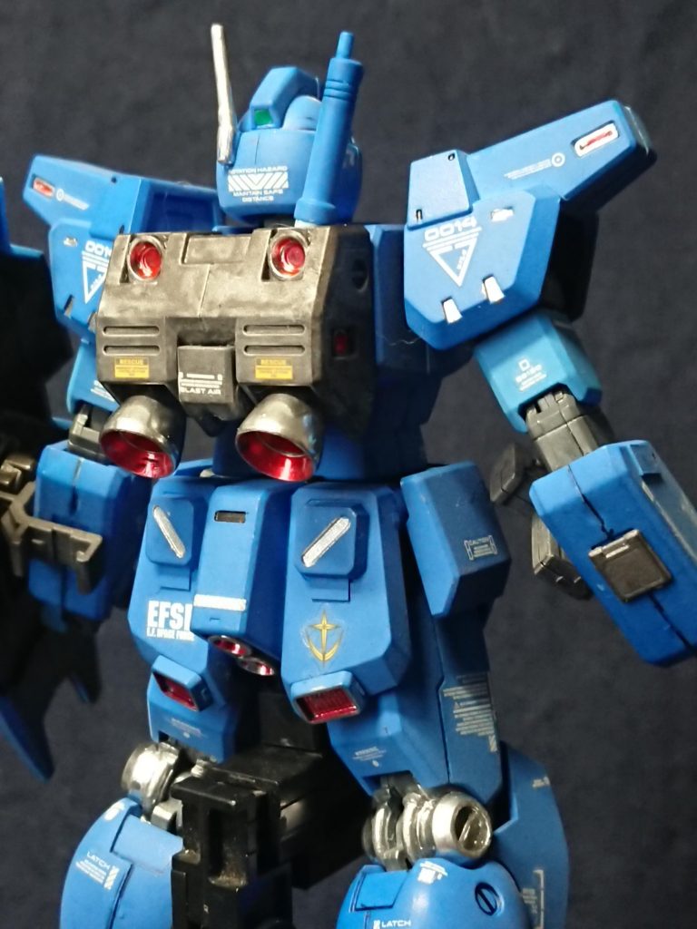 スレッガー・ロウ中尉乗機 HGUC 1/144 ジム・カスタム–3枚目/制作者:HH