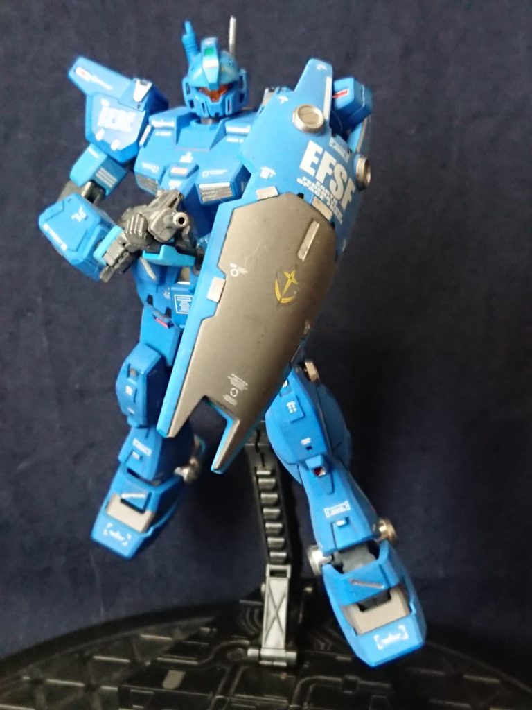 スレッガー・ロウ中尉乗機 HGUC 1/144 ジム・カスタム–5枚目/制作者:HH