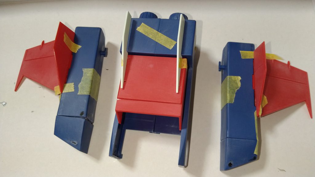 バリやヒケ等の表面処理と仮組