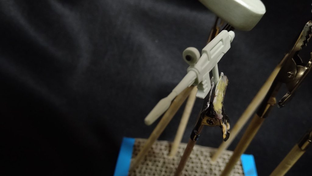 ビームライフルのスコープにモールド追加