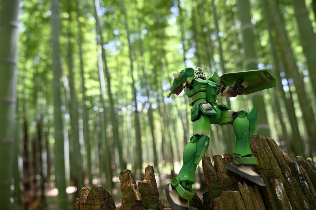 竹ガンダム（EGガンダム）–2枚目/制作者：jigen