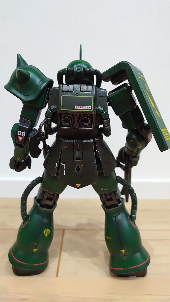 リアルタイプカラー　ザクⅡ–4枚目/制作者：gorimotsu