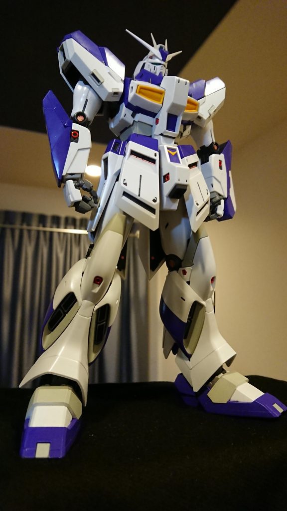 MG 1/100 Ｈｉ-νガンダム Ver.Ka＋HWS–3枚目/制作者：ぽんぽん(手抜きﾓﾃﾞﾗｰ)