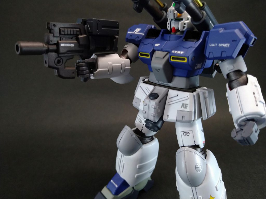 最後はやっぱり砲撃姿勢で