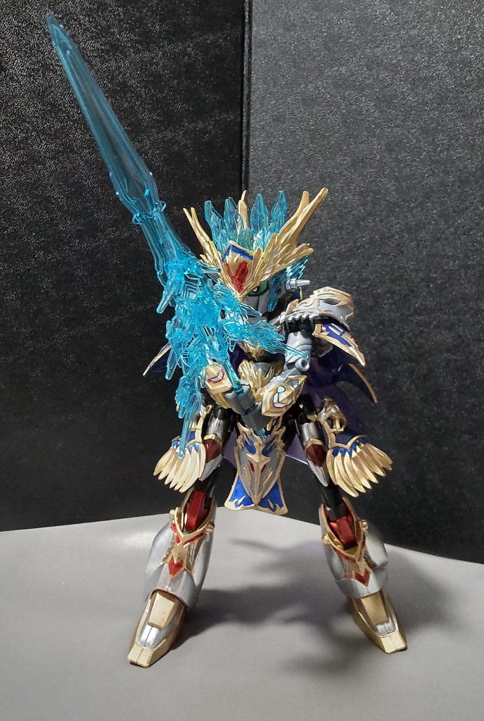 装甲のエフェクトパーツをエクスカリバーに装着させることにより、フルパワーモードに出来ます。