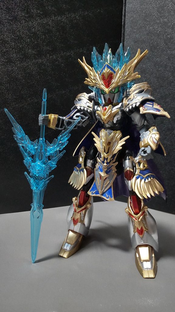 アーサーが発売されるというのを知ったときから、絶対この大型SDで作るんだ、と思っていたところに発売延期になったりと色々ありましたが、ようやくこうして形にできました。以上です。最後までのお付き合いありがとうございます。