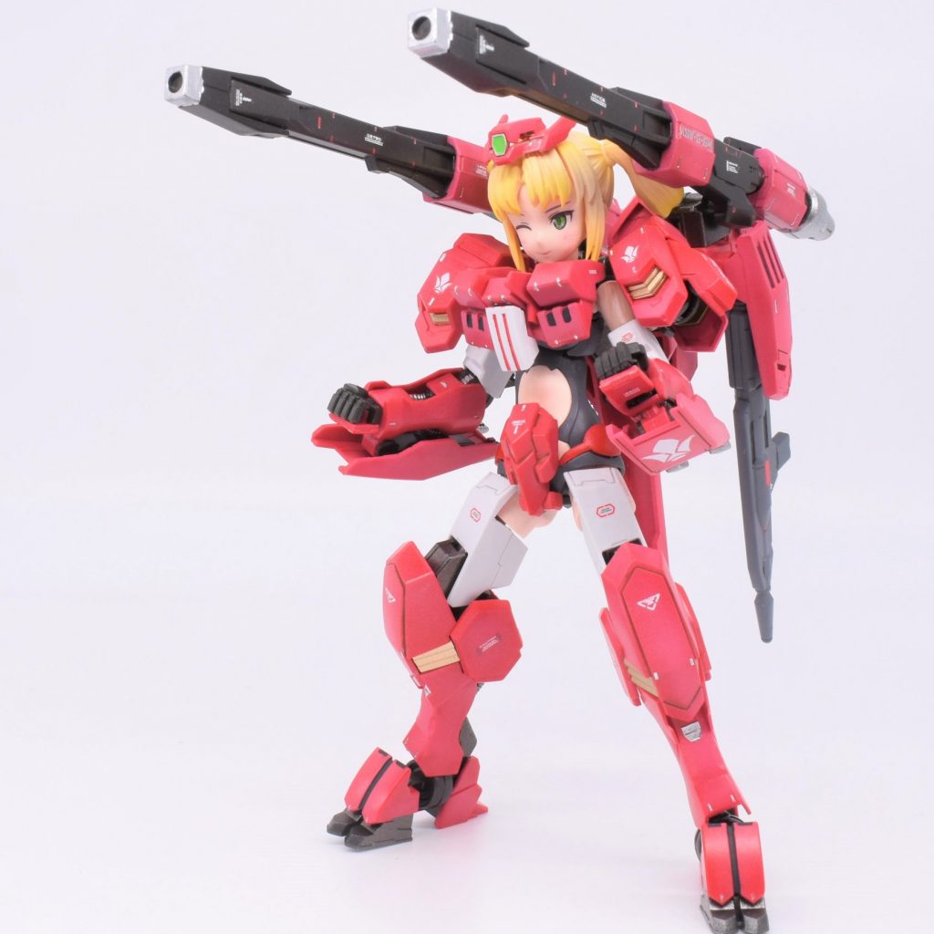 30MS ガンダムフラウロスティアーシャ｜白黒さんのガンプラ作品｜GUNSTA（ガンスタ）