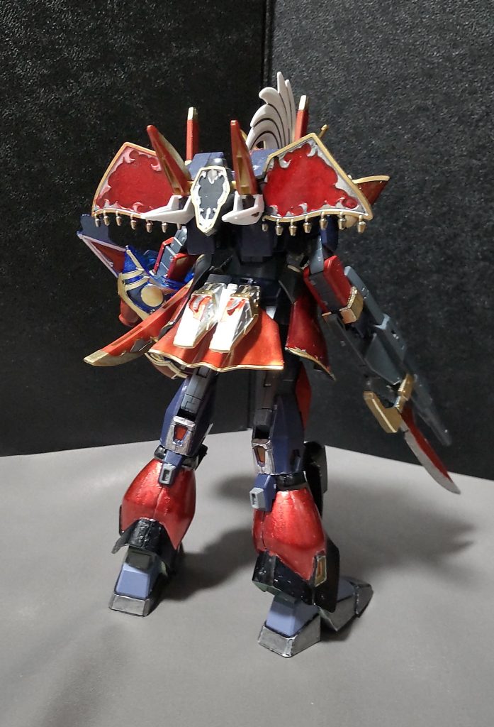 リアビューバックパックにもベンジャミンのを移植しました。※バックパックは可動します。