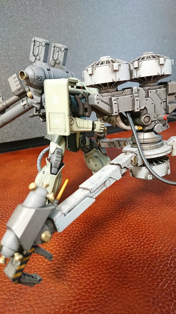 1/144 ビックガン+ザク–3枚目/制作者：大根おろし