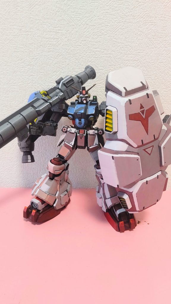 通常の立ち図です　ほんと悪役面だな、、、(褒め言葉)(￣▽￣;)