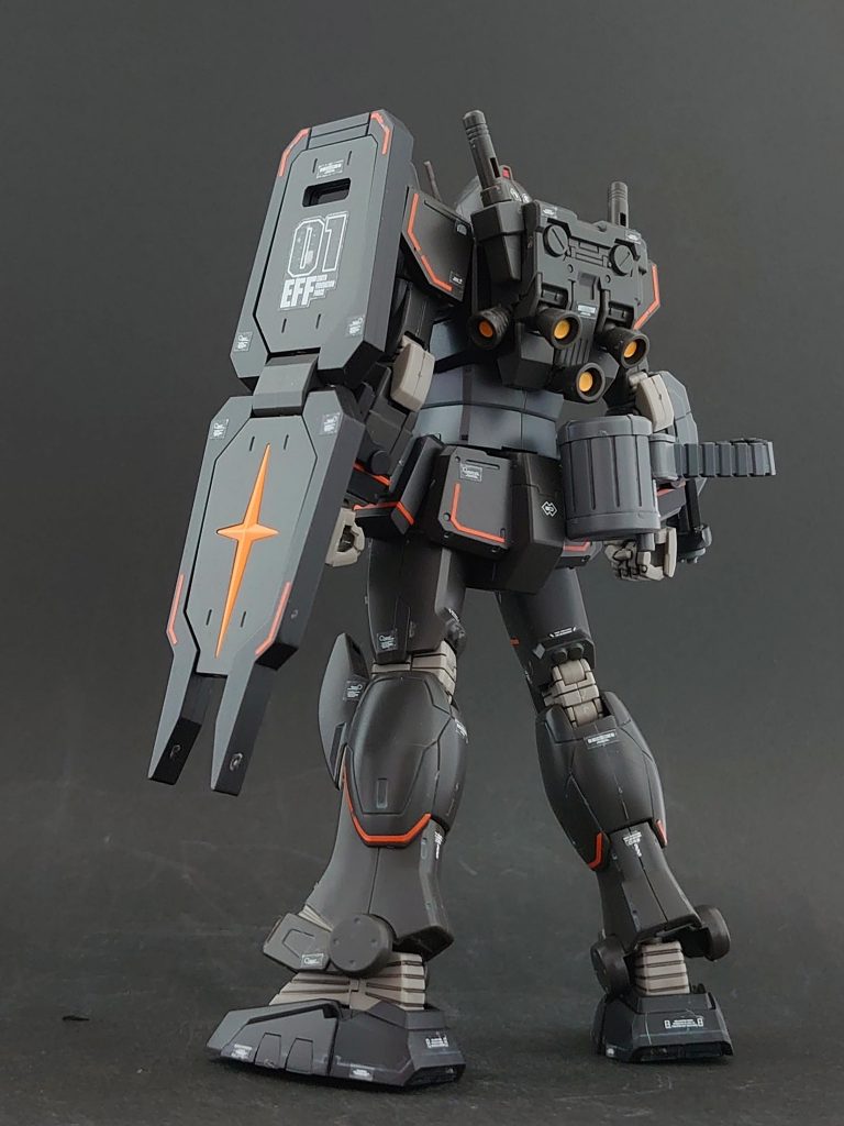 今回、バーニアをオレンジにしてみました👍差し色になっていい感じかと🤭