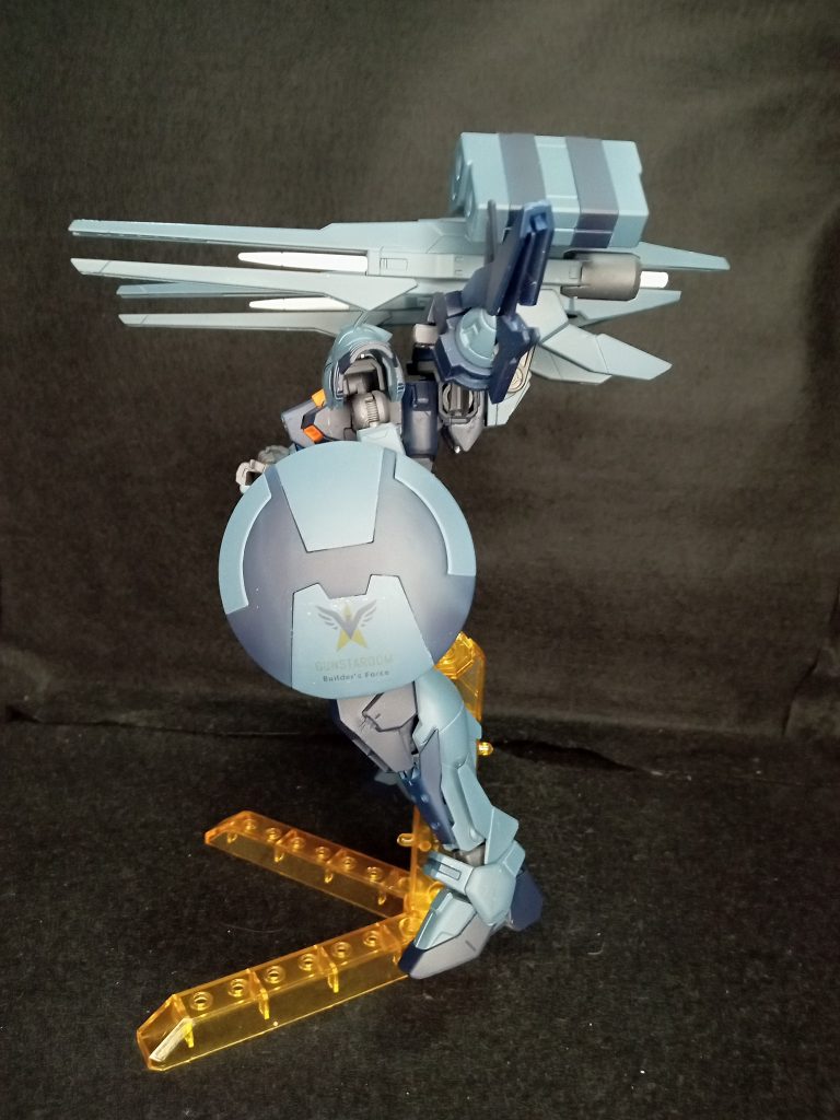 ガンダムスターダムアイギスHWSを横から