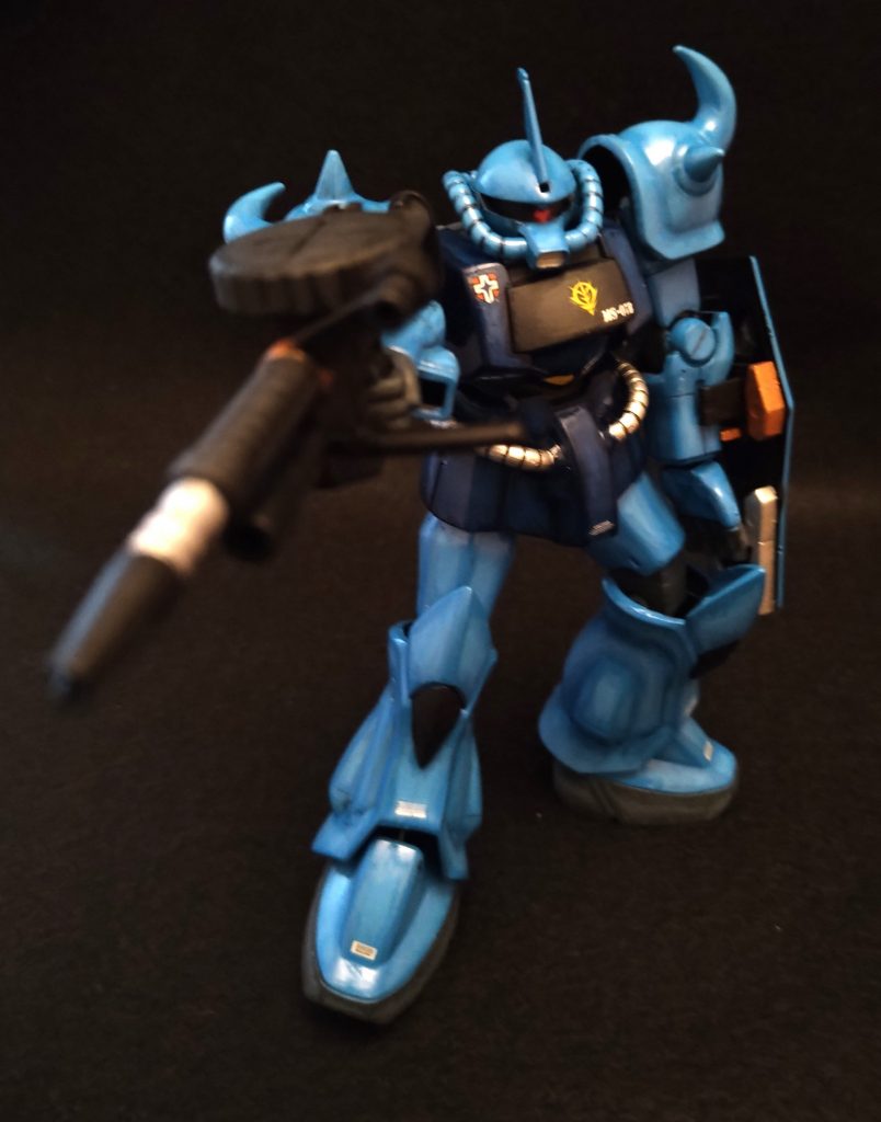 再びビームライフルを構えて。