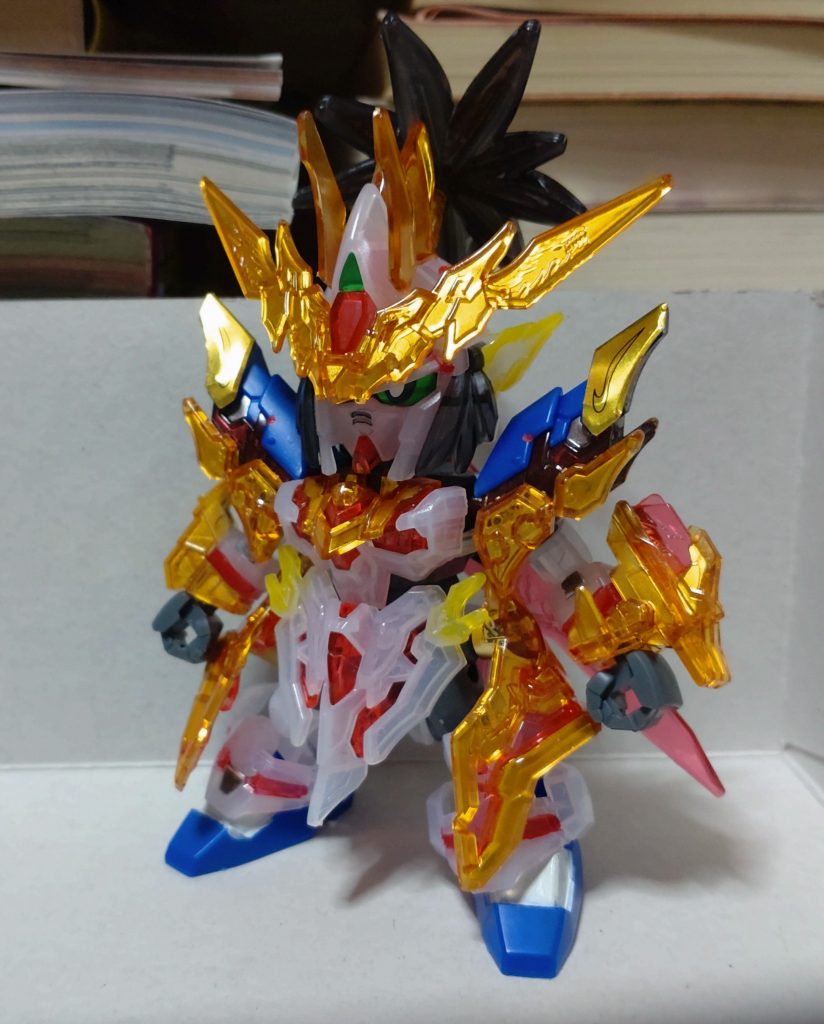 それがコチラ↑。めっさキレー！！一瞬、メッキかとも見間違おう程のキラッキラぷり。ある程度の効果は予想してたけど、予想以上の煌めきっぷりになんか、もう、……濡れる