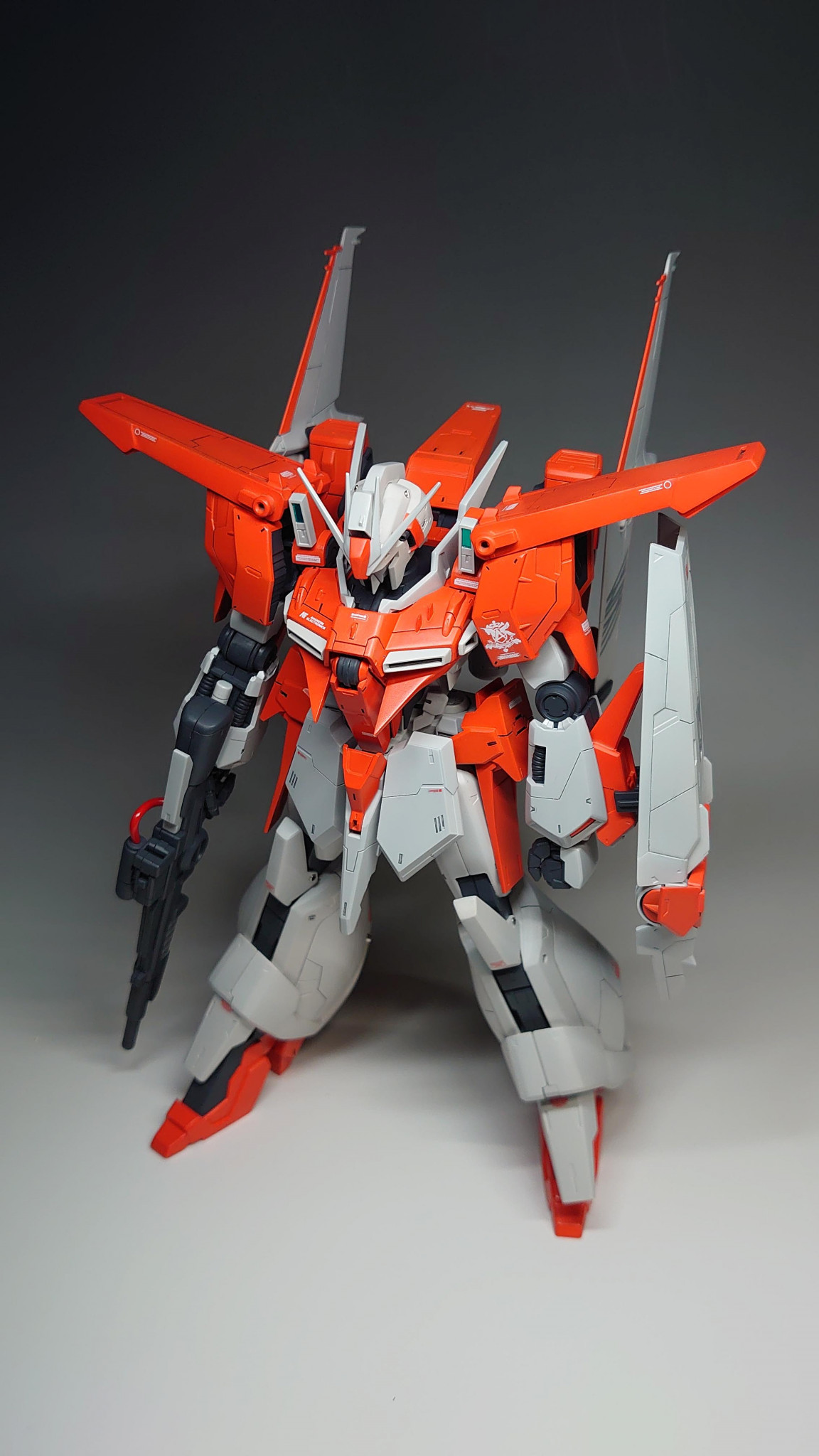 1/100 RE ガンダムリントヴルム(改修改造全塗装完成品)｜@Mirialdo723 