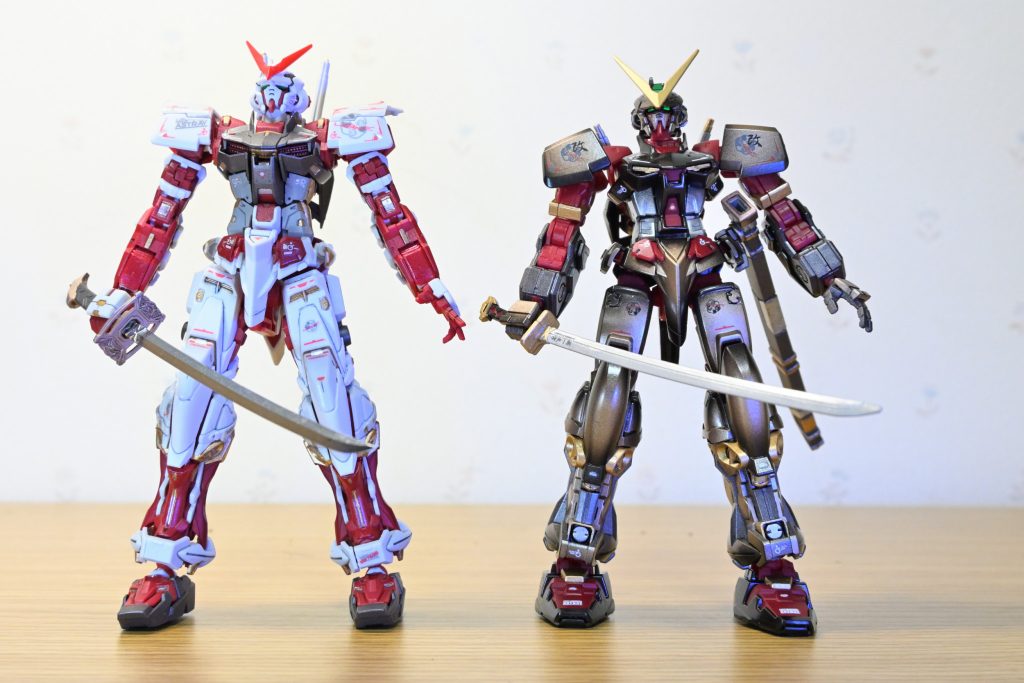 HGガンダム・アストレイ・レッドフレーム–9枚目/制作者：jigen