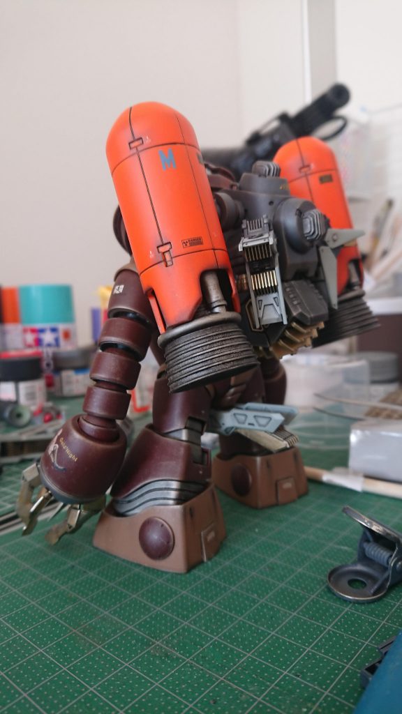 アレコレ付けて悦に入った画