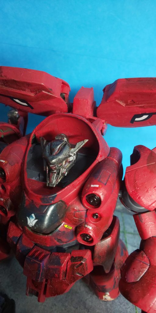 間に合わなかったガンダムヘッド作成
