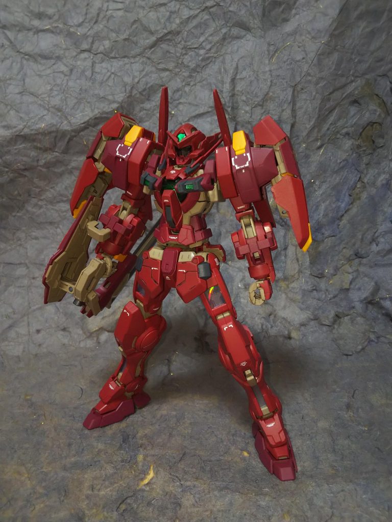 肩と両腕のアーマー完成