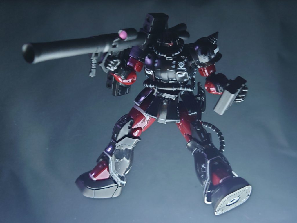 対艦ライフルを使い果たして、バズーカにチェンジの図。