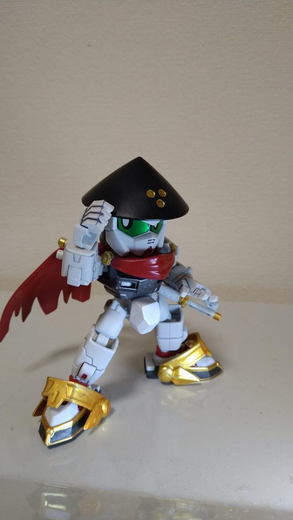 悪事は許さんでござる。軽装タイプ。個人的に武者には軽装タイプが欲しいと思い、本作を作りました 。