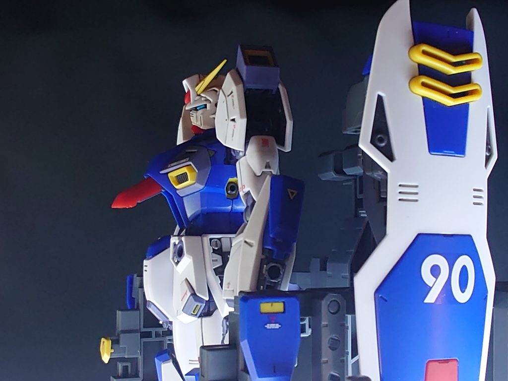 ミッションパック無しで装甲も外しても、F90は渋い(*´▽｀*)