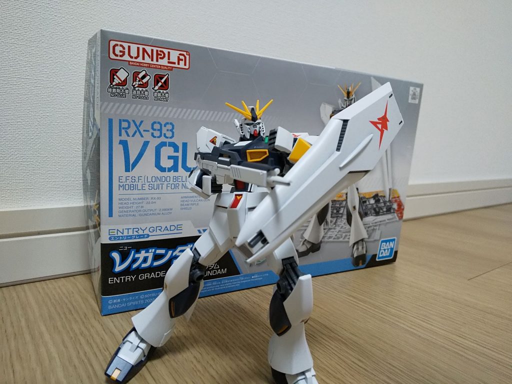 νガンダム(エントリグレード)–5枚目/制作者：@toyo06r