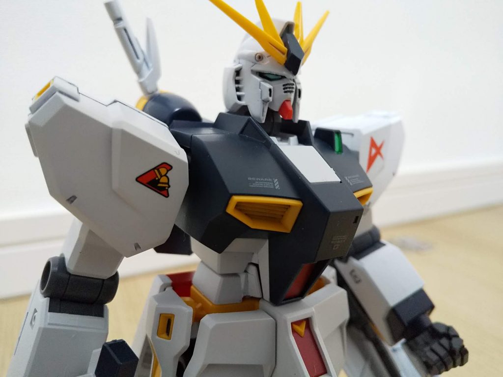 νガンダム(エントリグレード)–2枚目/制作者：@toyo06r