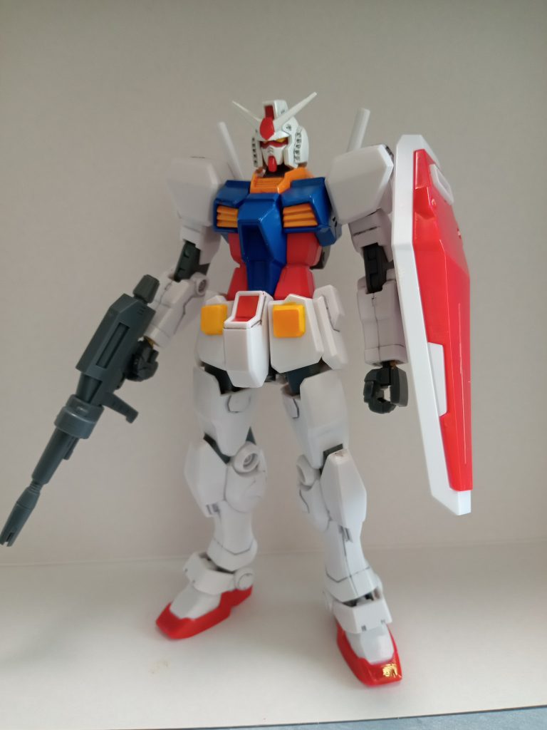 以前投稿したベースガンダムも良かったけど、EG顔の方が更に好みになった