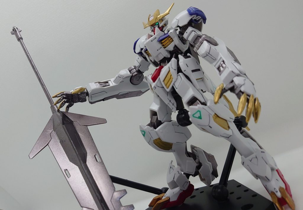 初めて製作した鉄血系でしたがこの