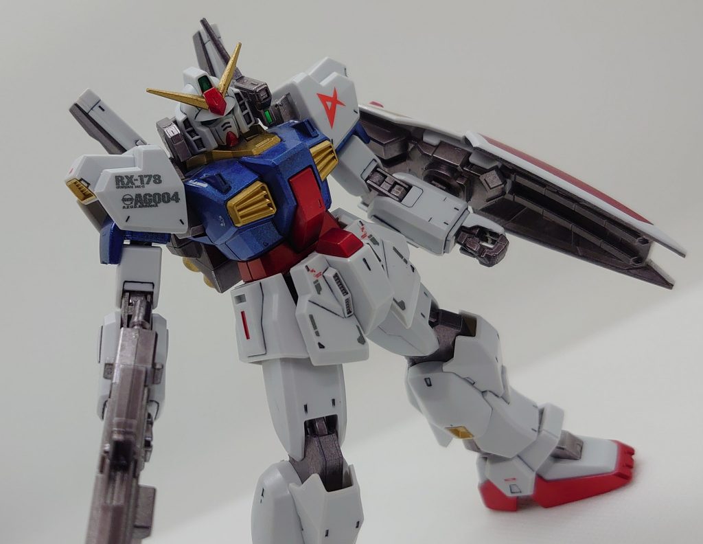 HGUC193 RX-178 ガンダムMk-II 『アムロ専用ガンダムMk-II』–4枚目/制作者：早摘みレモン
