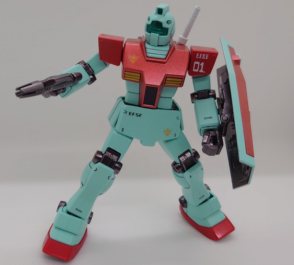 製作を進めていく中でジムが好きになれる。そんなキットです。