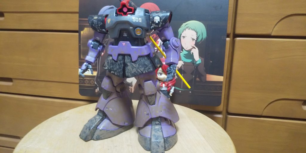 :そしてウェザリングに挑戦をした。汚しすぎた…!? ブリリアント!