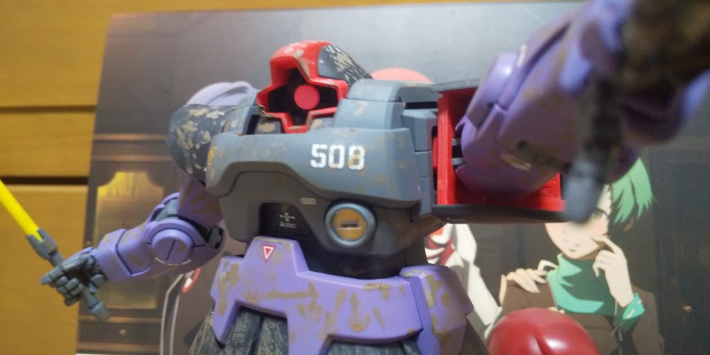 :この汚れはブリリアント!やはり実戦の後はこの汚れは綺麗にしないとな。エクセレント!