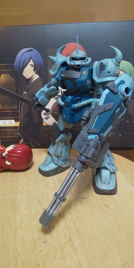 :歴戦のパイロットである、ノリスのグフカスタム！