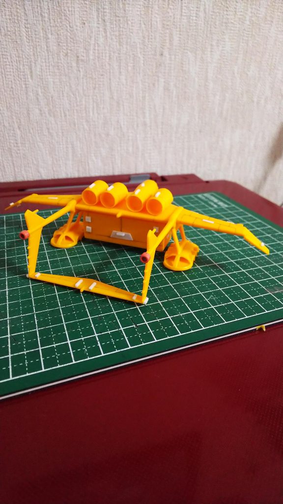 地球連邦軍輸送機　ミデア–3枚目/制作者：ヒロハル