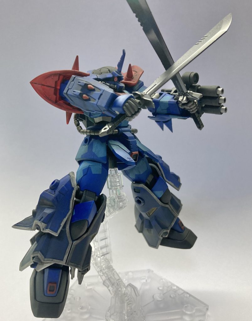 武装その4腕部グレネードランチャーGフレームのものです。Gフレームは全体的にディテールが細かくていいですね。